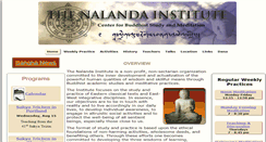 Desktop Screenshot of nalandaolywa.org